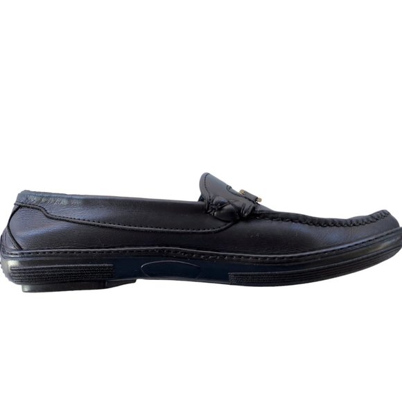 ALLEN EDMONDS Men\'s Black Buckle Bit Slip On Driving Loafer Size 11 D Amazonas main image 8